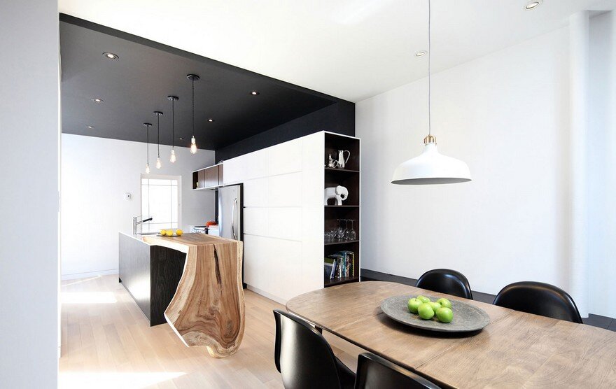 Bourdages-Cloutier Apartment in Montreal by ADHOC architectes