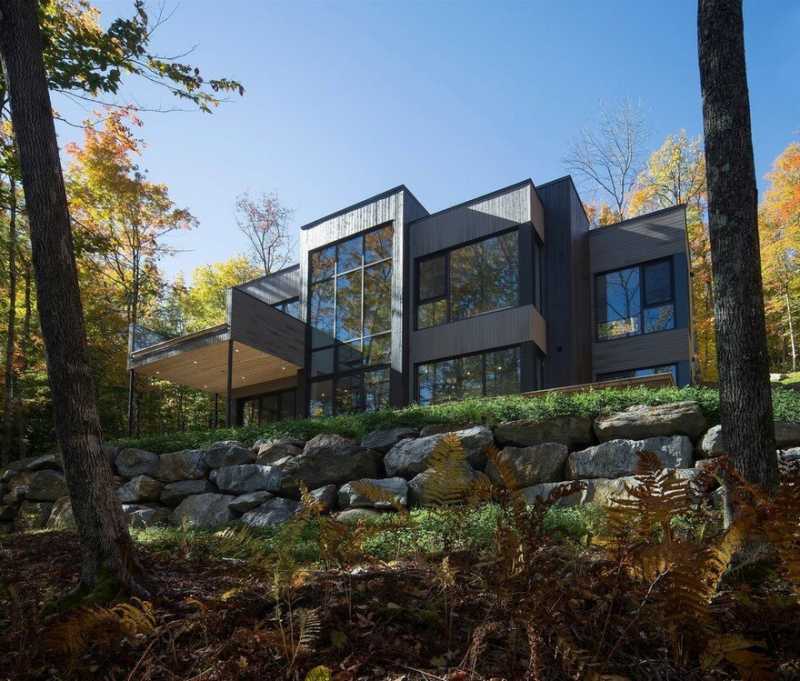 Chalet Potton on the Shores of Lake Memphremagog, Canada