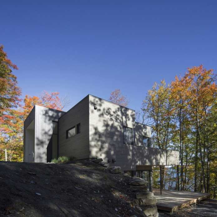 Chalet Potton on the Shores of Lake Memphremagog, Canada