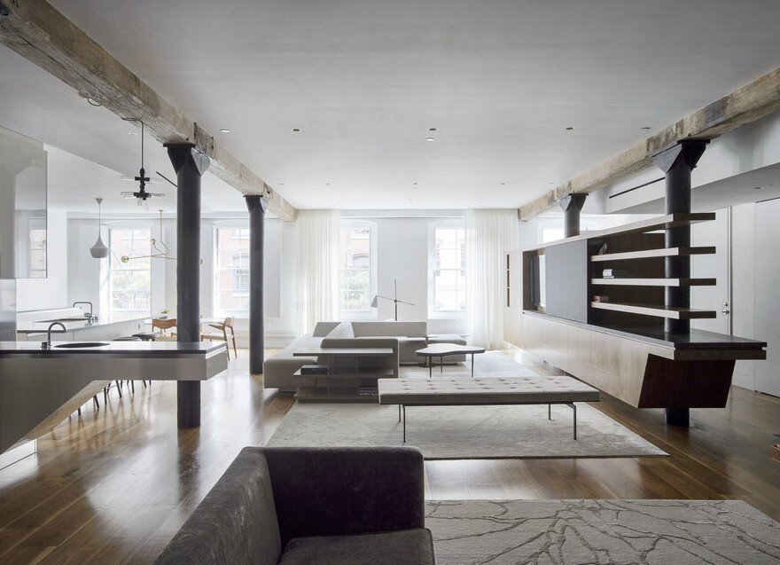 Dramatic Transformation of one Floor from a 19th Century Warehouse