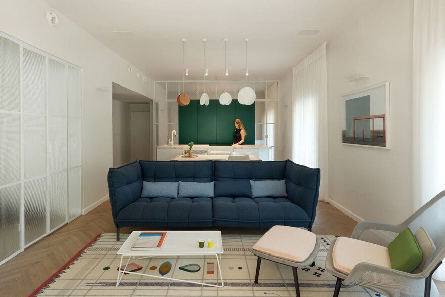 Family Apartment in a Preserved Bauhaus Building, Tel Aviv
