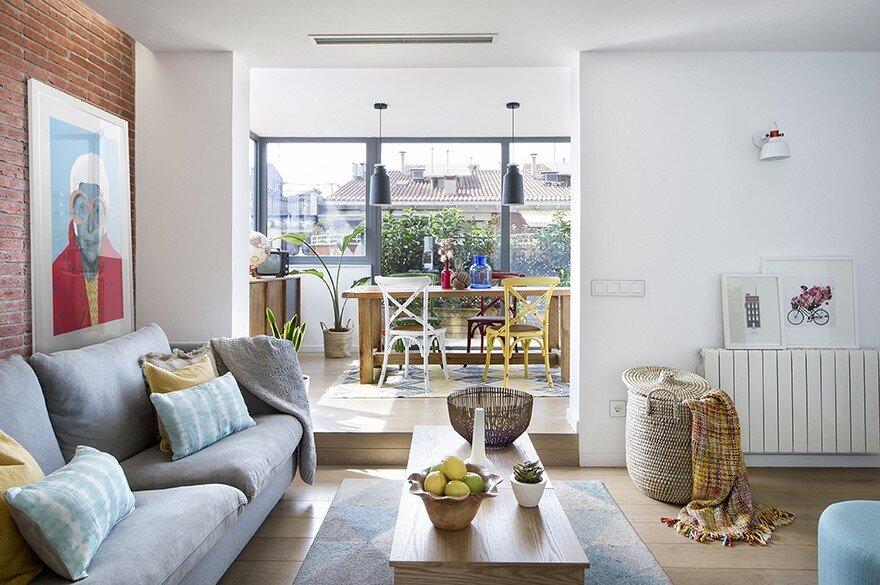 Family Refuge in Barcelona with a Pleasing Mixture of Scandinavian and Mediterranean Style 1