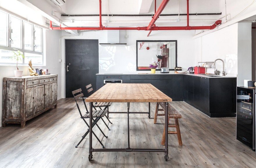 Industrial Warehouse Converted into a Family Home and Creative Workshop Space 10