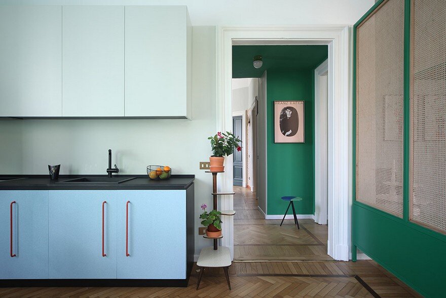 Le Temps Retrouvé: Renovation of an Apartment in the Center of Milan