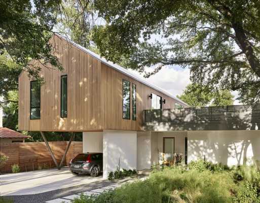 Simple Geometry Shines in Modern Austin Home 1