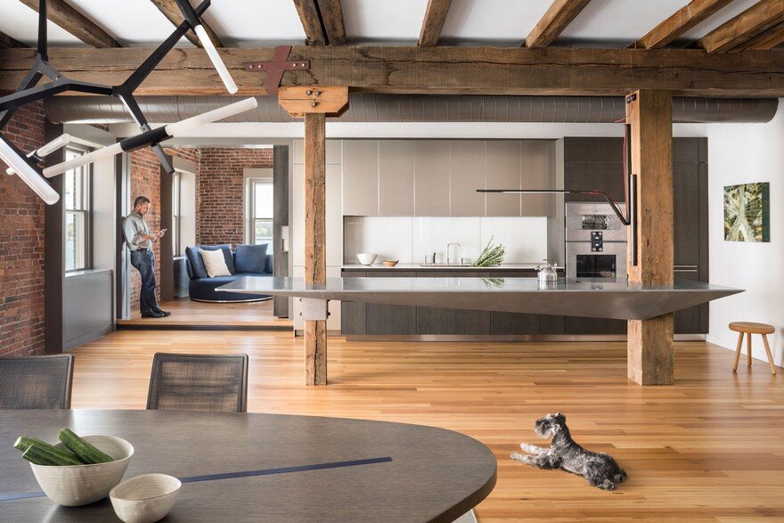North End Loft - Combination of Three Residential Units into a Single Two-Story Loft