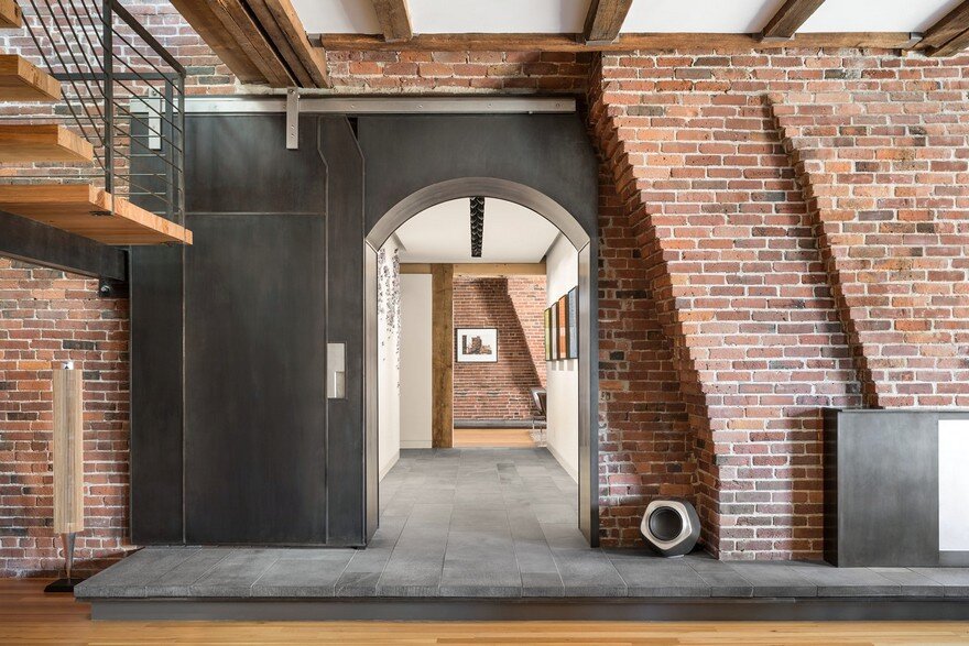 North End Loft - Combination of Three Residential Units into a Single Two-Story Loft 5