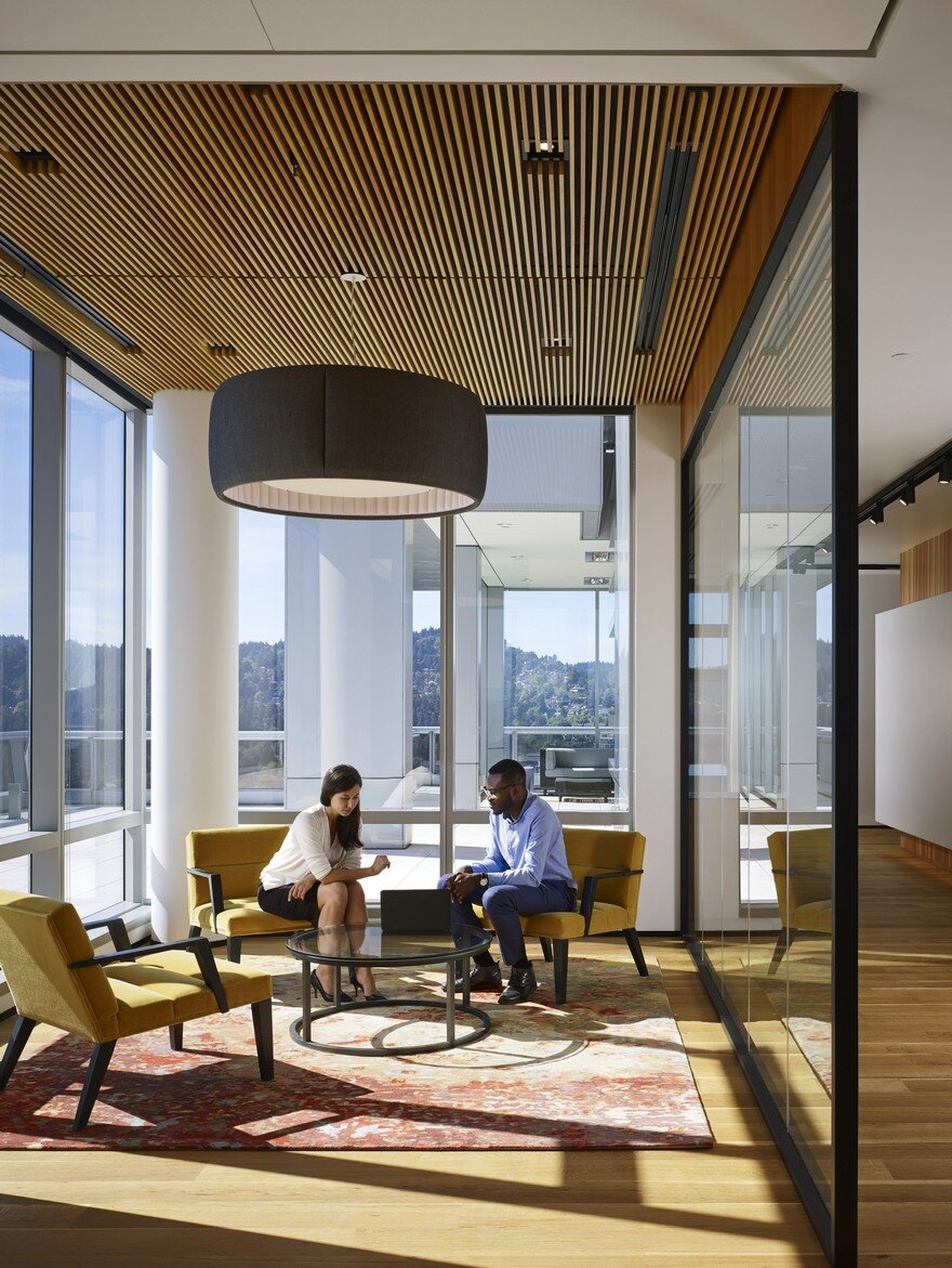 ZGF Architects Designed the Offices of Law Firm Stoel Rives LLP, in Portland, Oregon 4