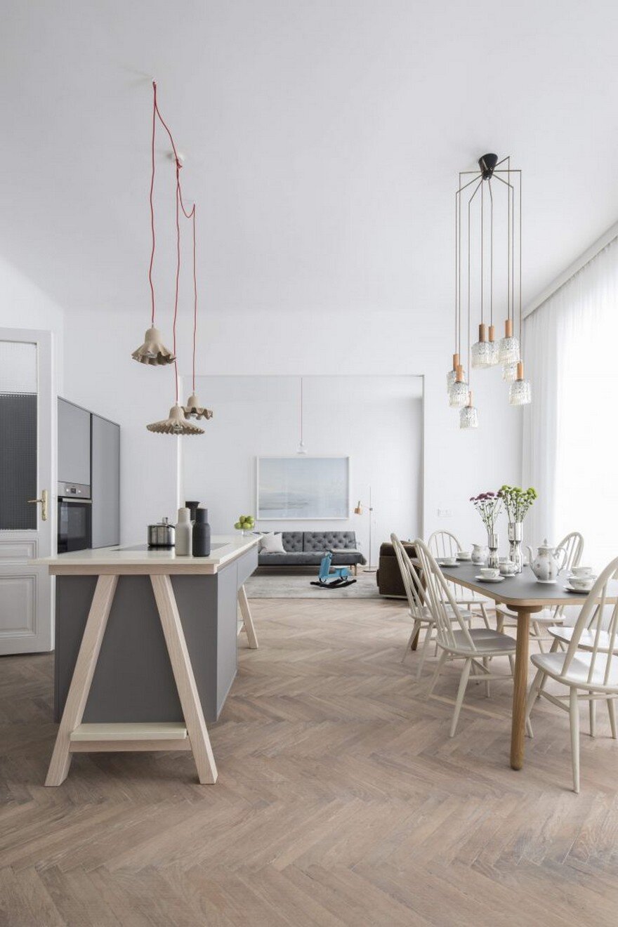 Old Classic Viennese Apartment Modernized and Refurbished by Destilat 1