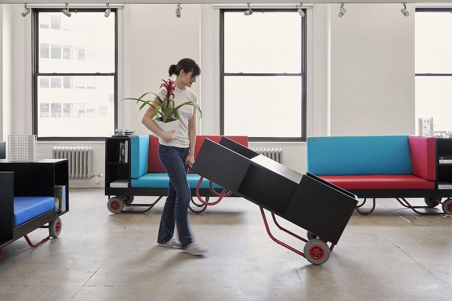 Pushcart Furniture Series for Cornell University, New York 7