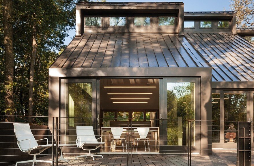 Renovation of a Private Residence on a Wooded Site Near Iowa City, Iowa 1