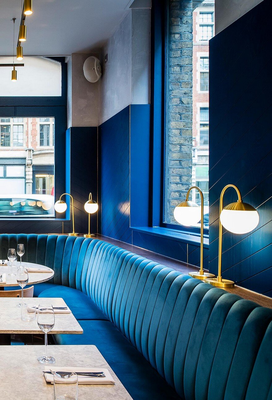 Biasol Converts 1870s Warehouse into Restaurant and Cocktail Bar in Clerkenwell, London 2