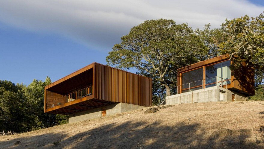 Sonoma weeHouse - Prefabricated House Consisting of Two Minimalist Open-Sided Boxes 1