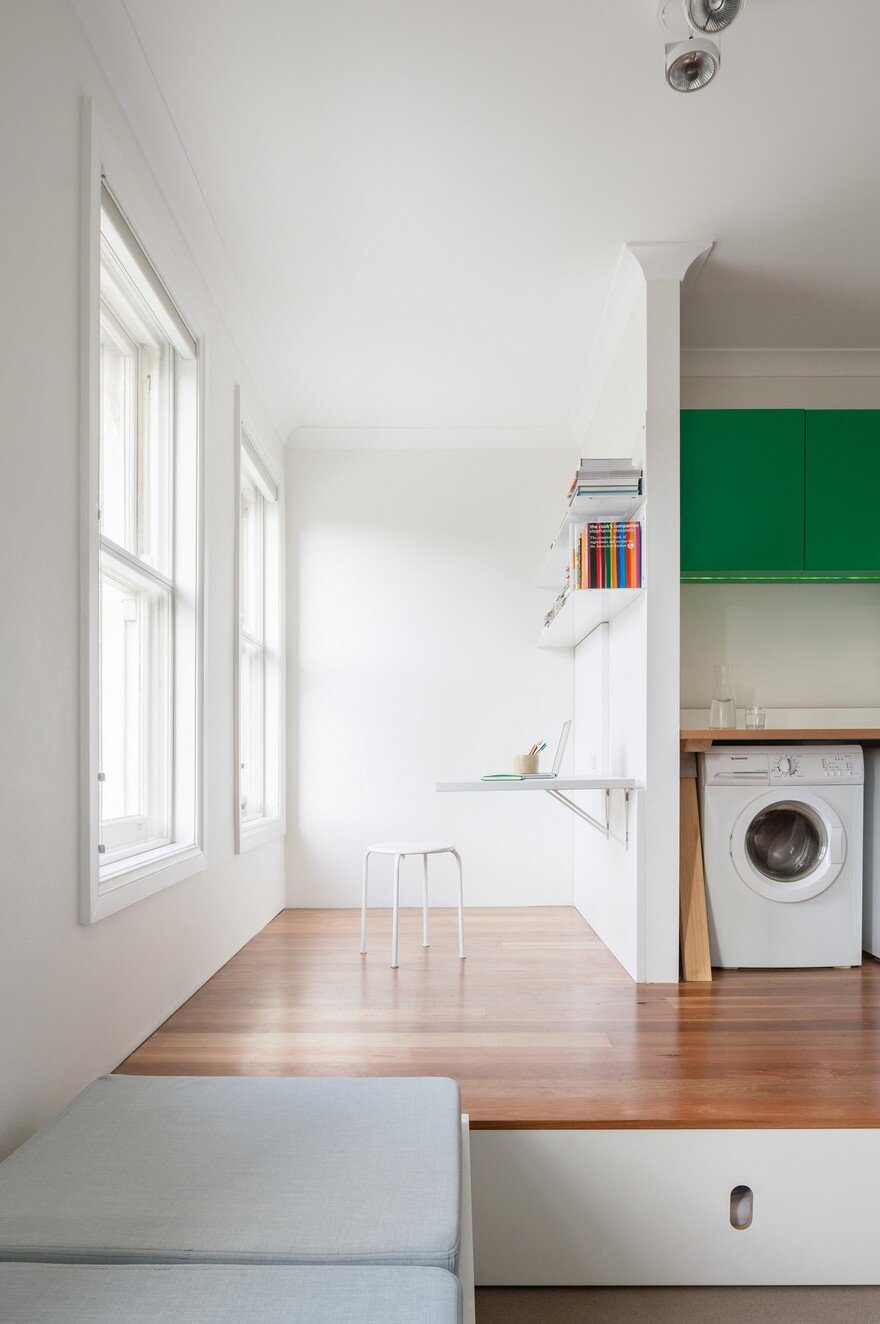 Micro Apartment in Sydney Displaying an Optimized 22 Sqm Surface 5