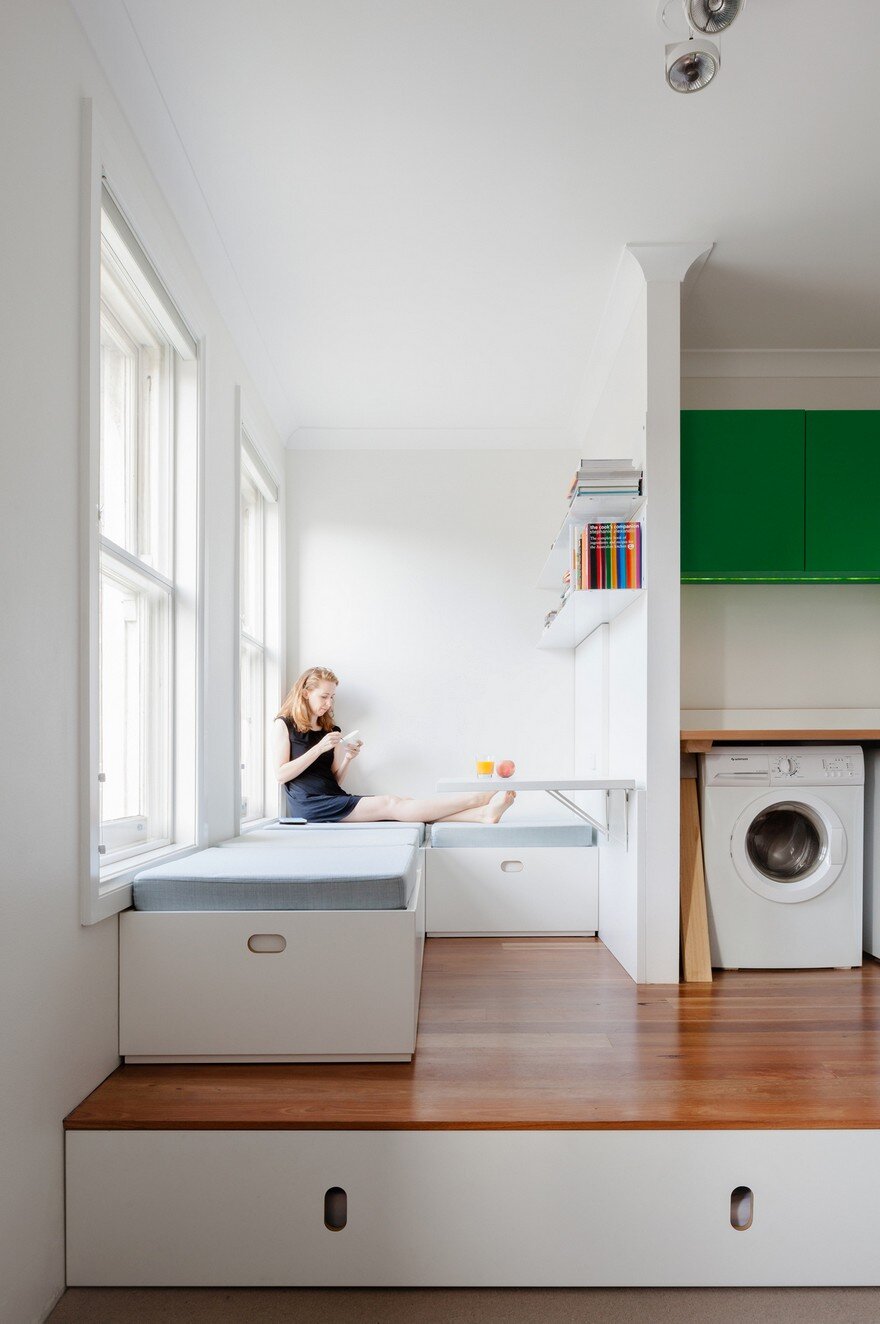Micro Apartment in Sydney Displaying an Optimized 22 Sqm Surface 4