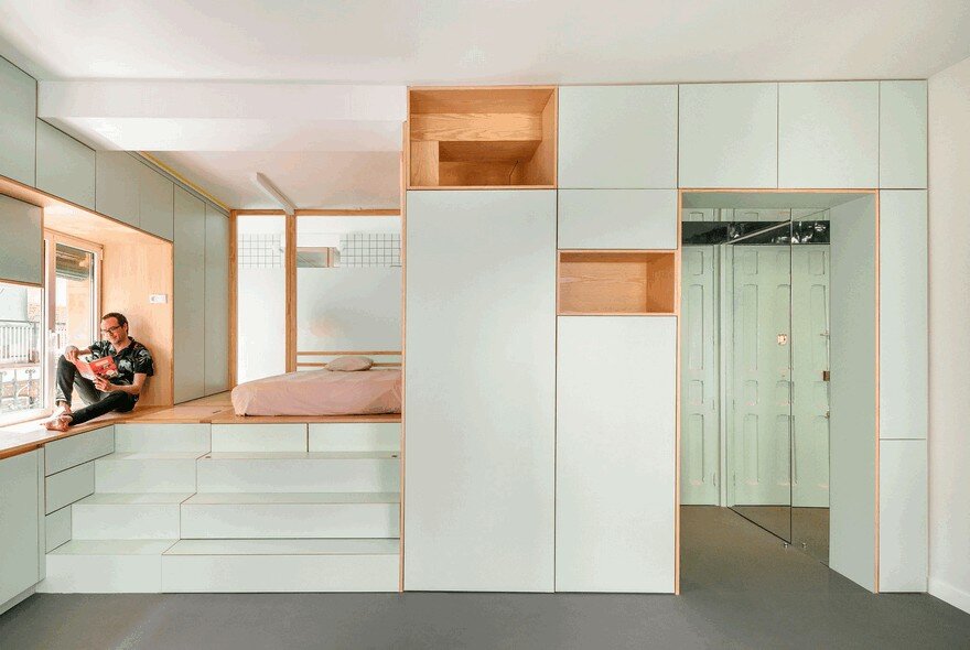 Complete Reform of a 34 Square Meters Apartment in Downtown Madrid 6