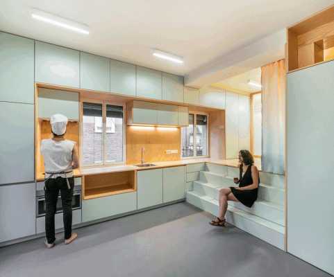 Complete Reform of a 34 Square Meters Apartment in Downtown Madrid 2