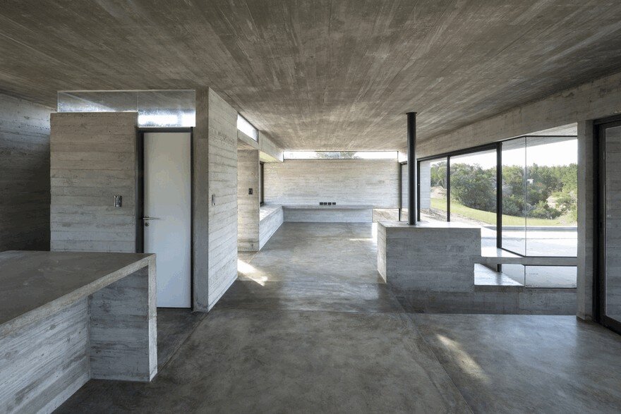 Concrete Summer House in Costa Esmeralda, Argentina 10