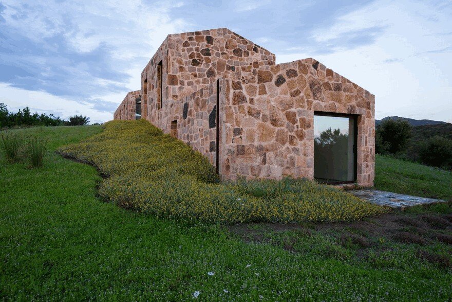 Contemporary Stone House Inspired by the Old Rural Buildings of Sardinia