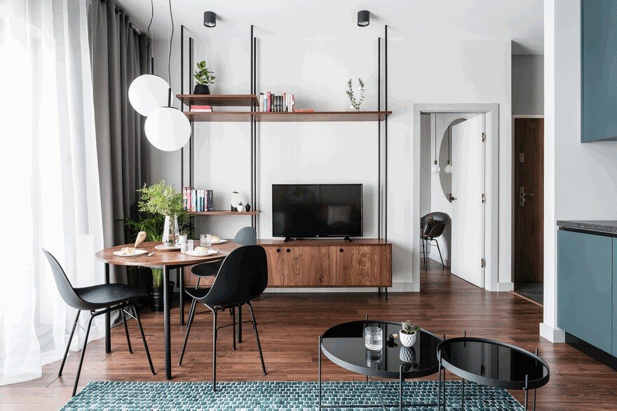 Creative Apartment in Poland Exhibiting Charming Design Details 2