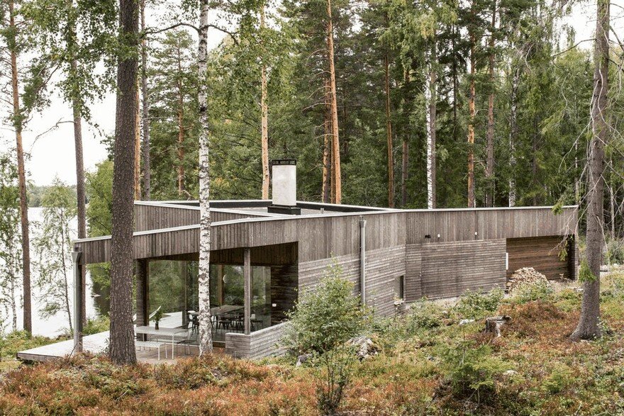 Dalarna House in Sweden by Dive Architects
