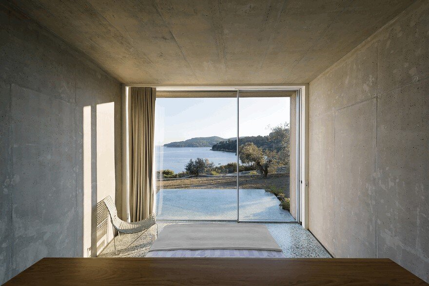 This Greek Vacation Home is Conceived as a Series of Parallel Adjoining Rooms 8