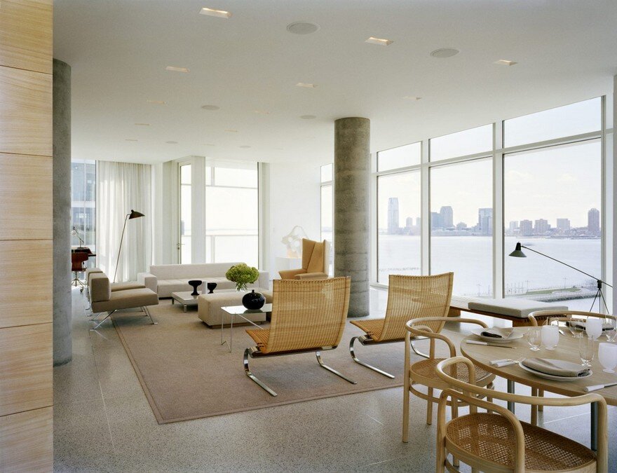 Hudson River Apartment in Manhattan by SheltonMindel 7