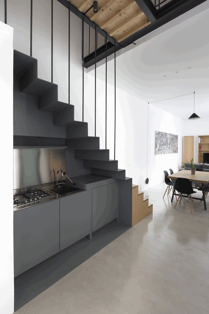Minimalist Vertical Loft in Palermo with Clever Space-Saving Solutions 2