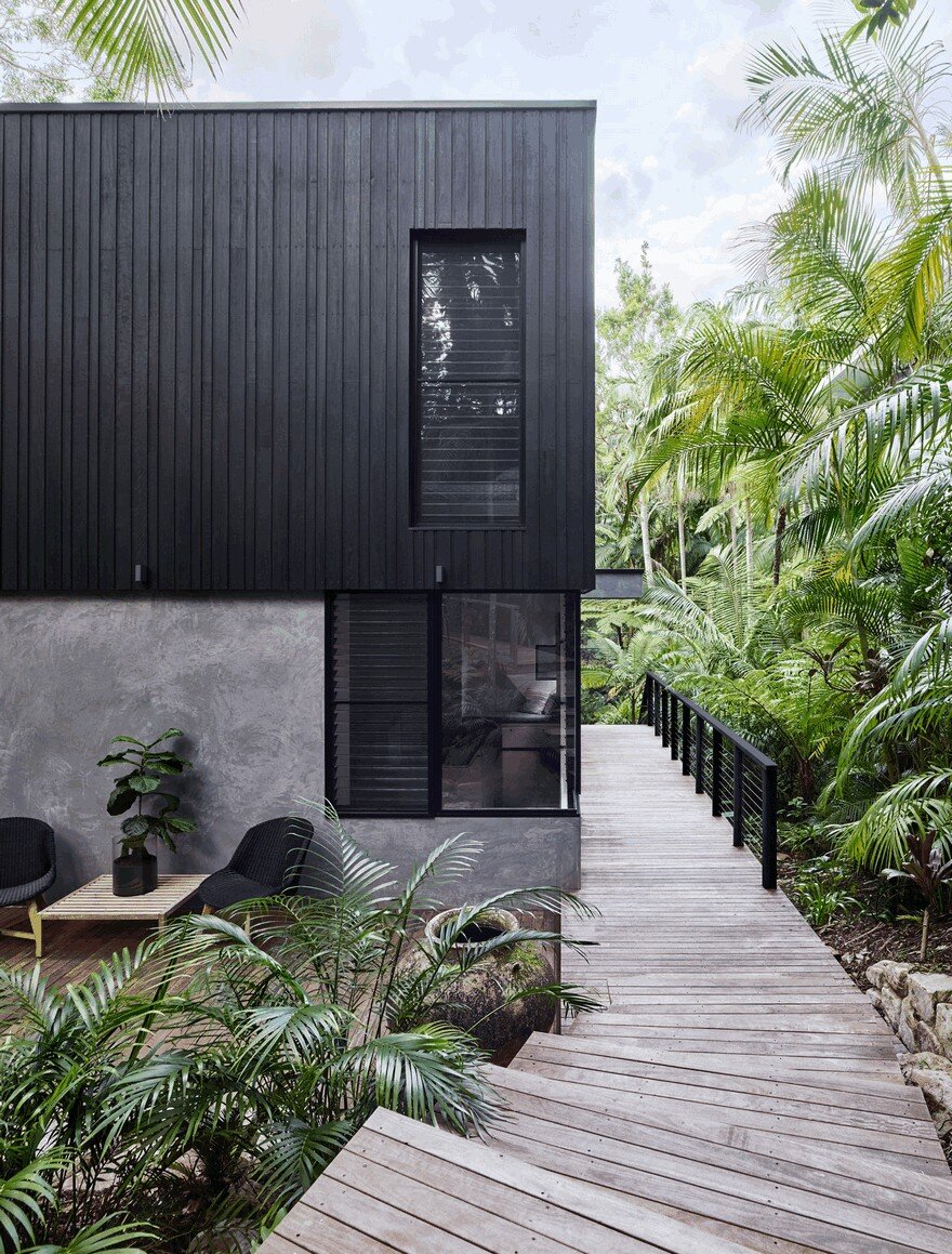 Modern Coastal House Nestled in the Lush Australian Rainforest 1