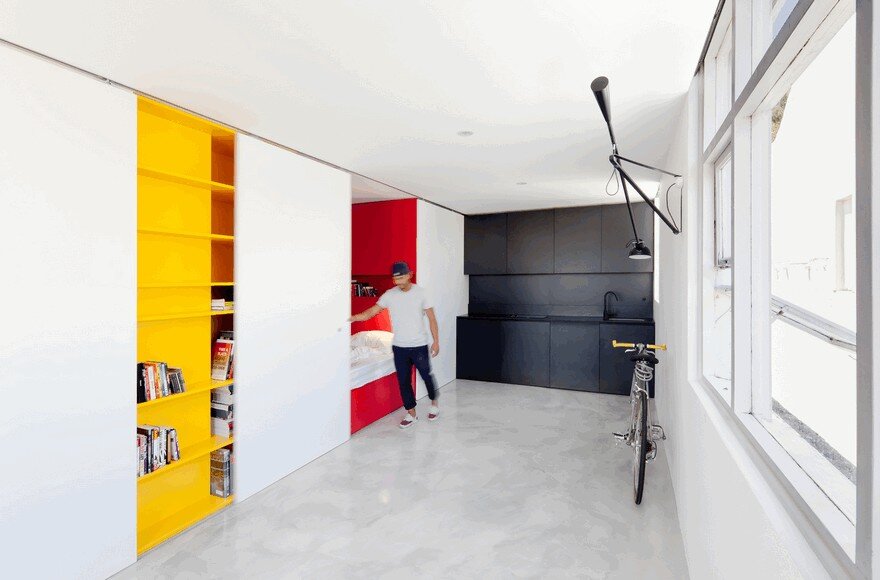 One-Room Apartment in Sydney Displaying an Optimized 27sqm Surface 2