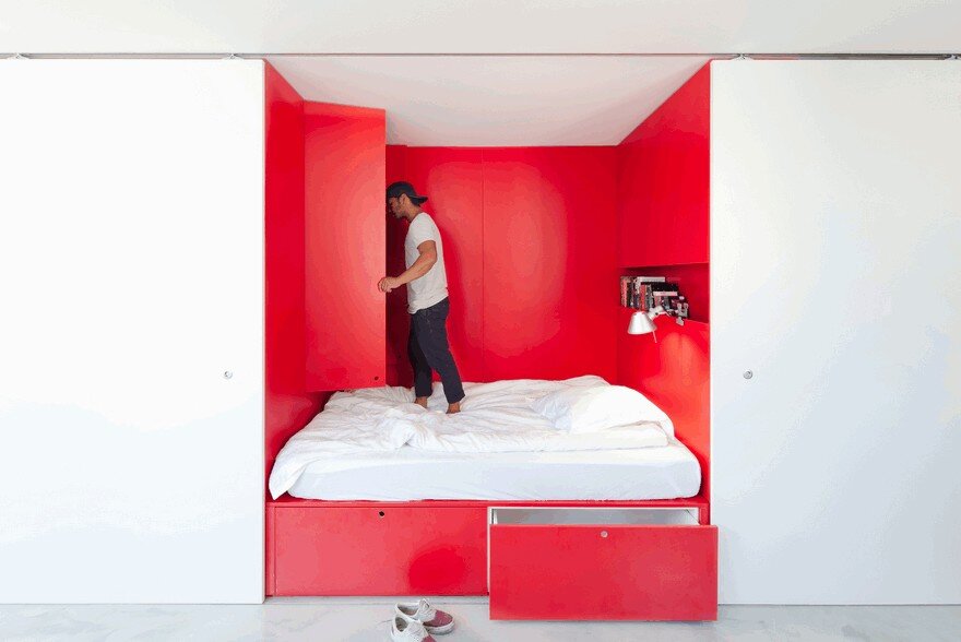 One-Room Apartment in Sydney Displaying an Optimized 27sqm Surface 3