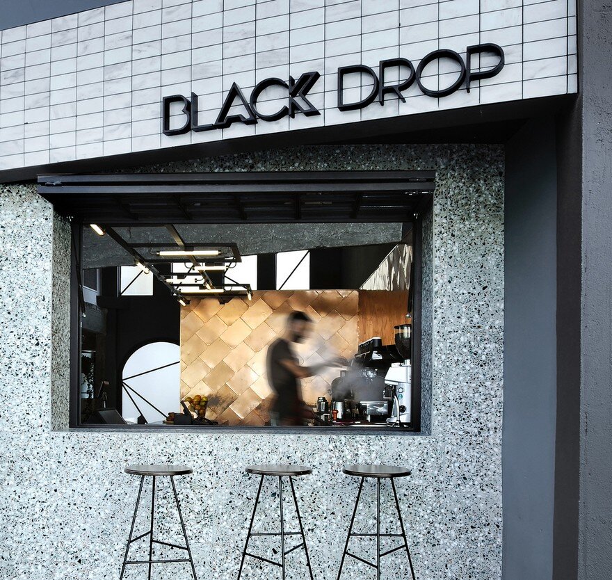 Black Drop Coffee Shop in Kavala, Greece 1