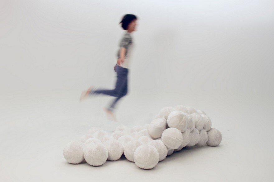 Indoor Leisure Chair Inspired By Clouds