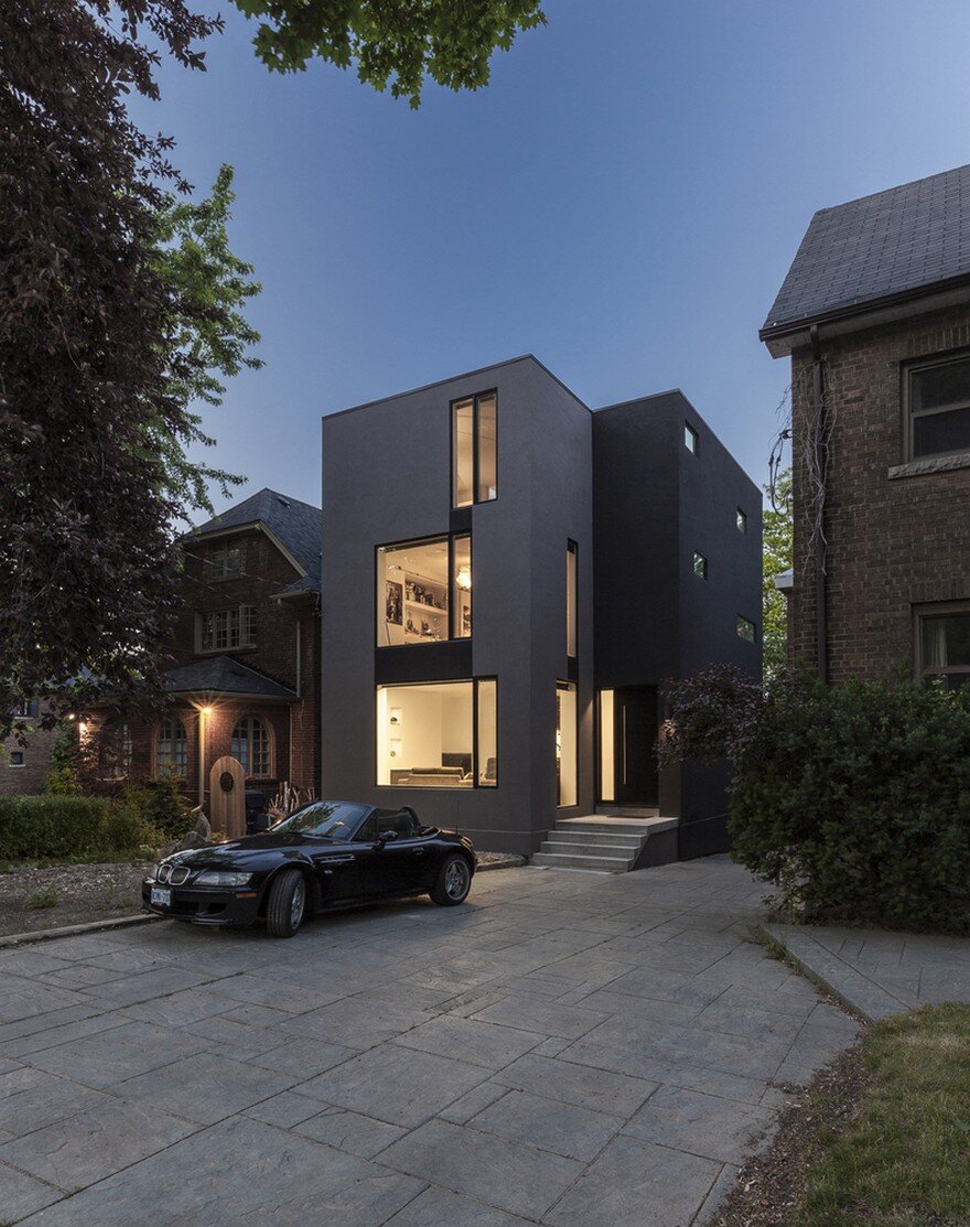 Instar House: Minimalist Three-Storey Home by Atelier RZLBD