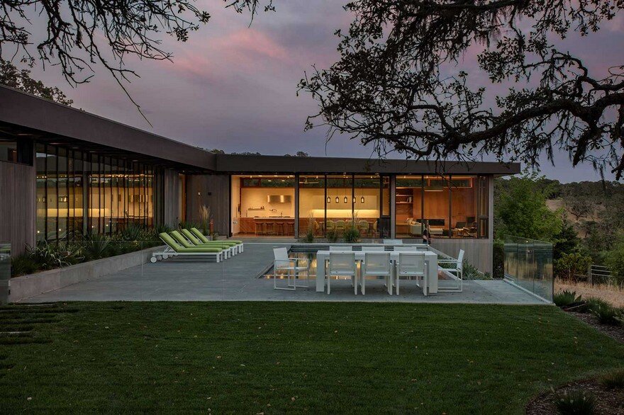 Lichen House in Sonoma Valley, California, Schwartz and Architecture 21