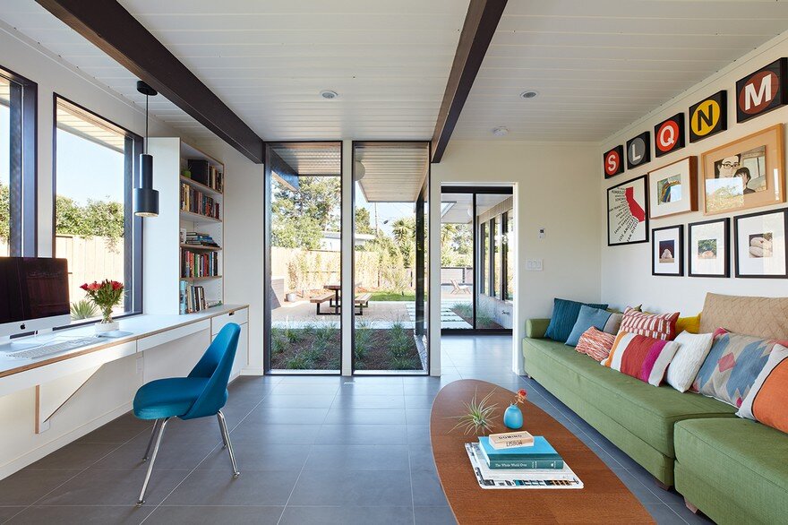Mid-Mod Eichler Addition Remodel by Klopf Architecture 4