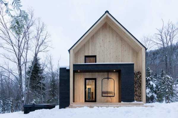 Scandinavian Inspiration Residence in the Heart of the Boreal Forest