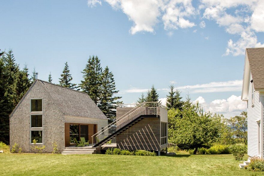 This Cranberry Isles House is a Modern Interpretation of the Traditional New England Farm 8
