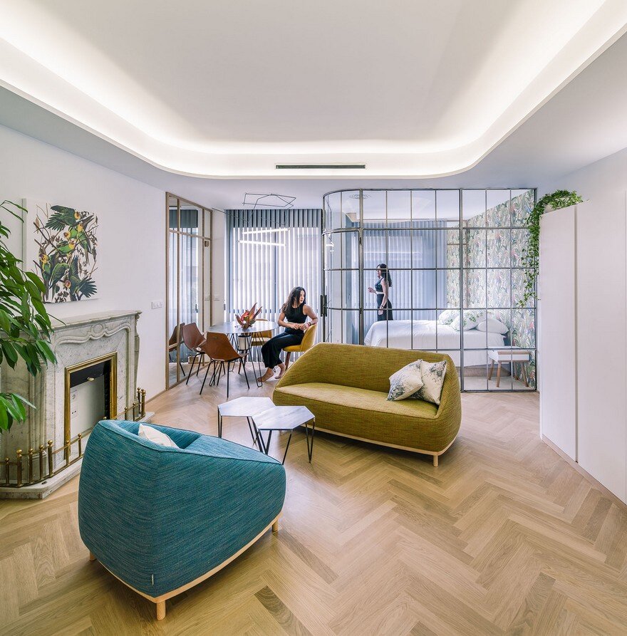 Dividing a Large Old Flat into Three Luxury Apartments in Madrid