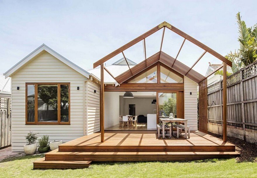 Edwardian Weatherboard House Renovated by Sheri Haby Architects