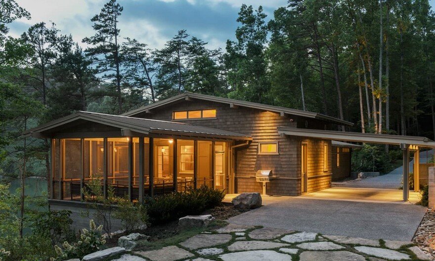 Fontana Lake House, Samsel Architects