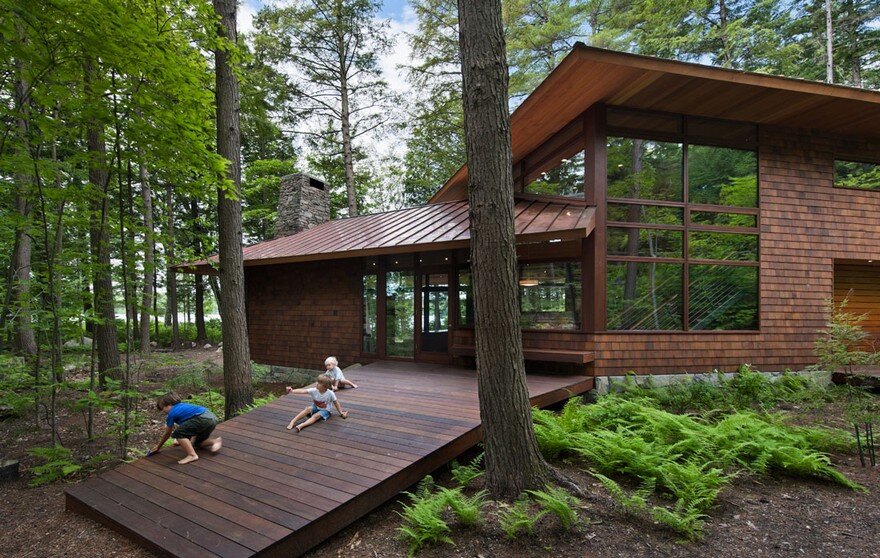 Lakeside Camping in New Hampshire Designed For Three Generations 1