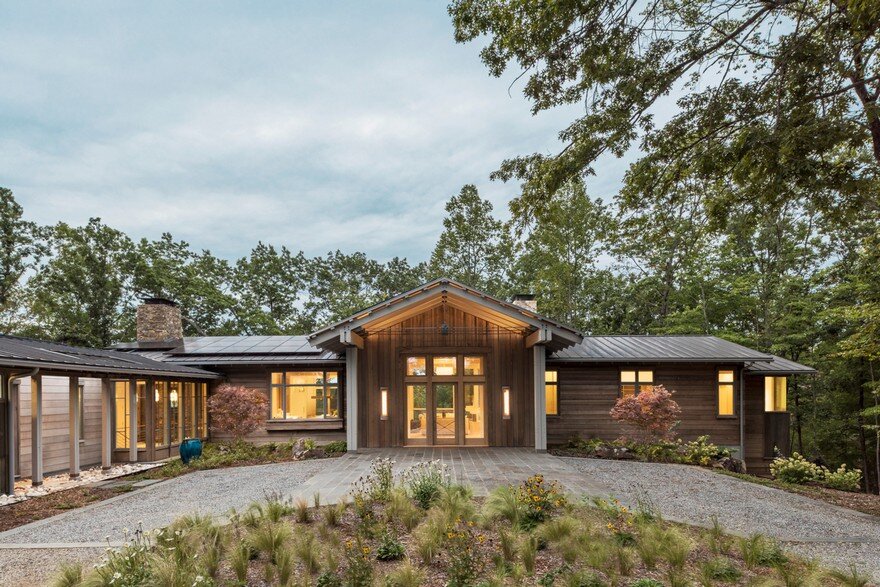 Mill Spring Relaxing Retreat in North Carolina, Samsel Architects 20