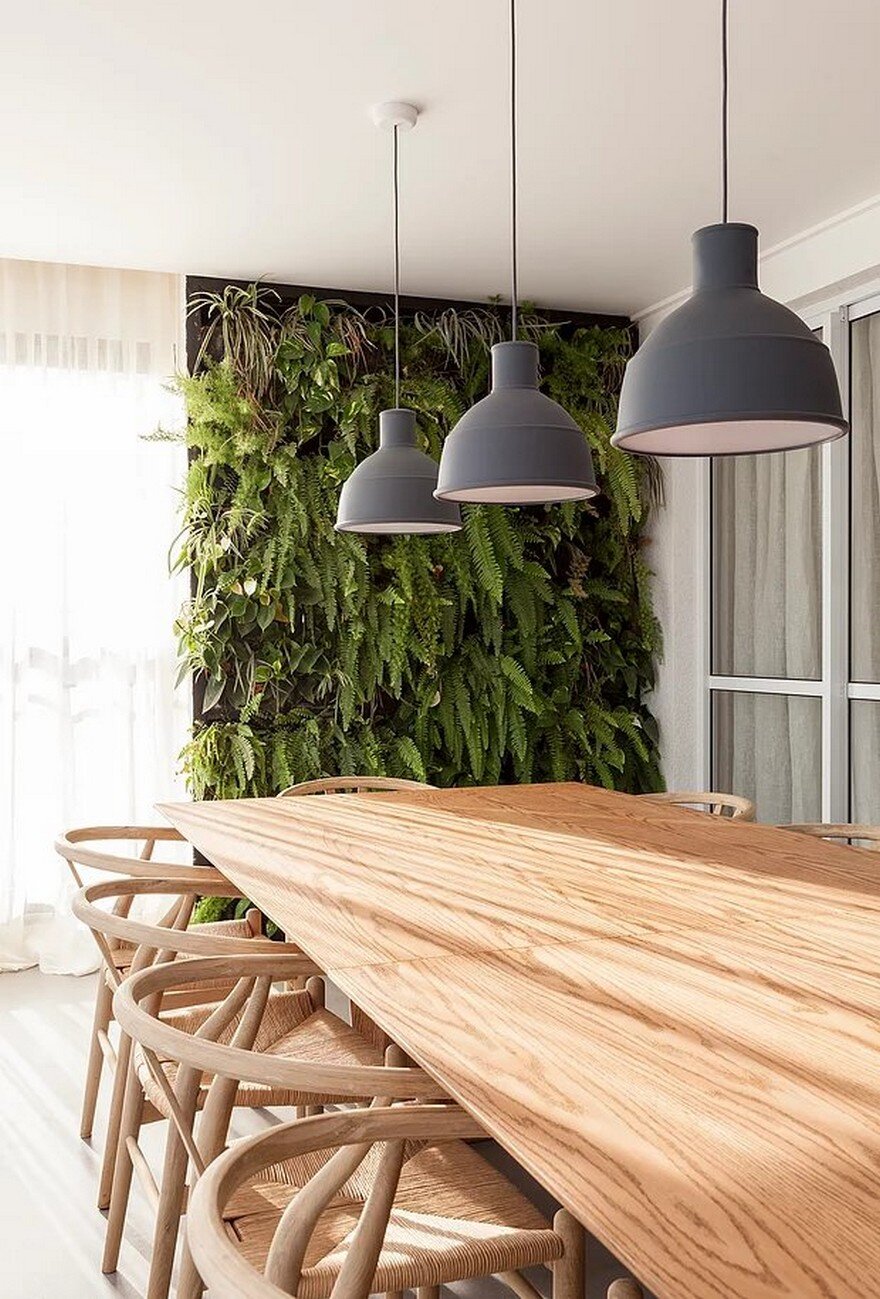 Natural Materials Create a Warm and Peaceful Family Apartment in Sao Paulo 8
