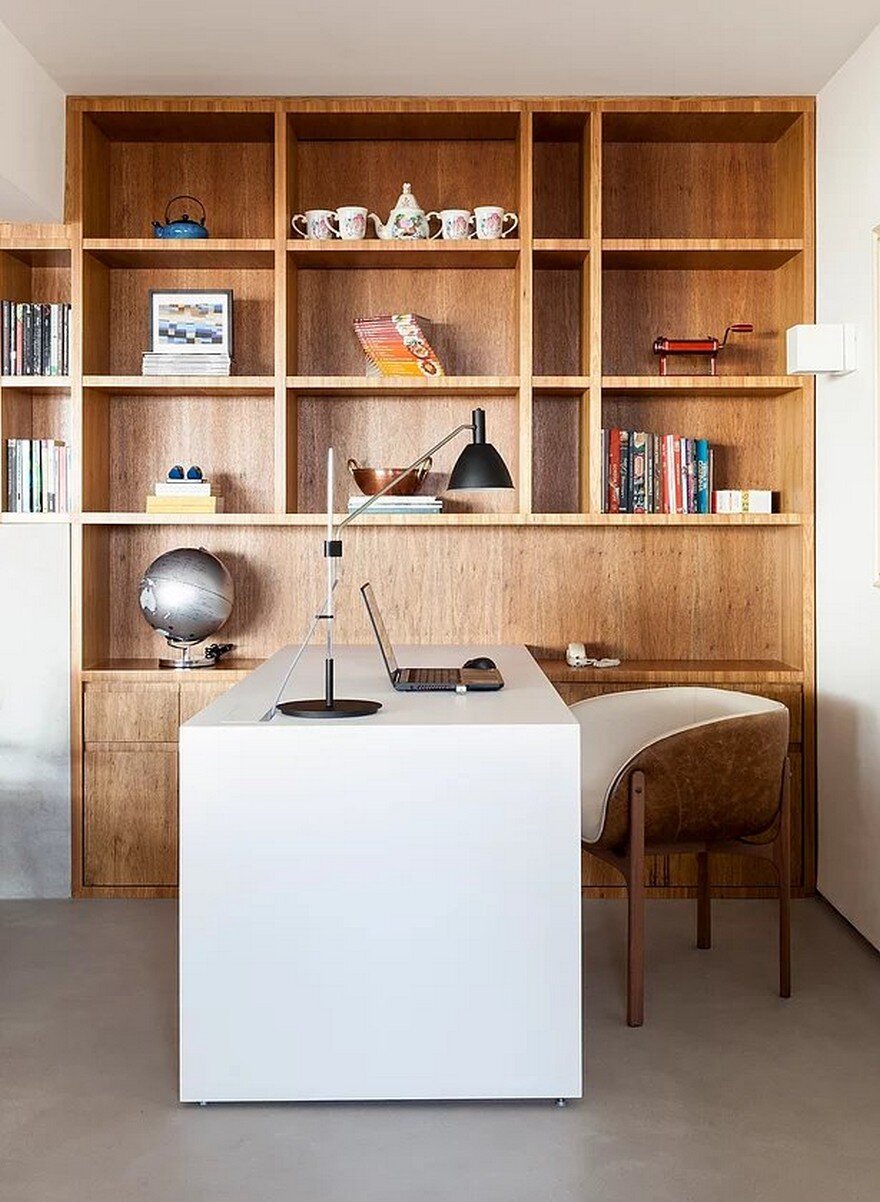 Natural Materials Create a Warm and Peaceful Family Apartment in Sao Paulo 5