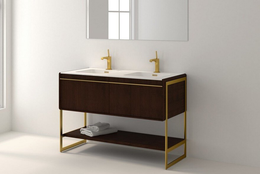 New Bathroom Furnishings Collection Inspired by Art Déco Age 9