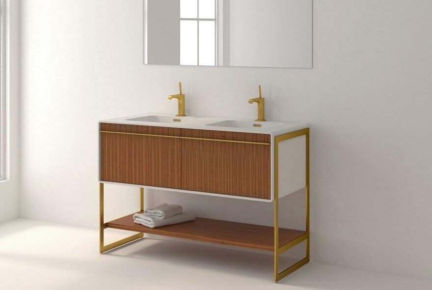 New Bathroom Furnishings Collection Inspired by Art Déco Age 12