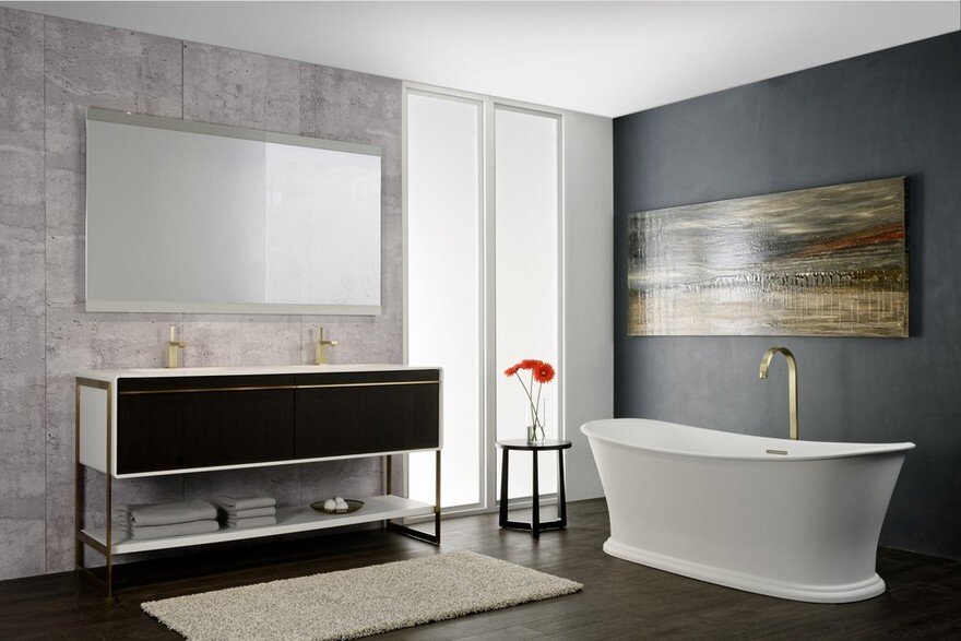 New Bathroom Furnishings Collection Inspired by Art Déco Age