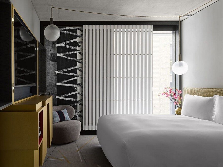 Nobu Hotel in London by Ben Adams Architects 11