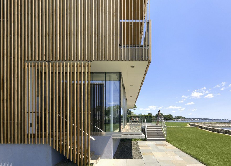 Spiral House in Connecticut Integrating Modern Coastal Design 3